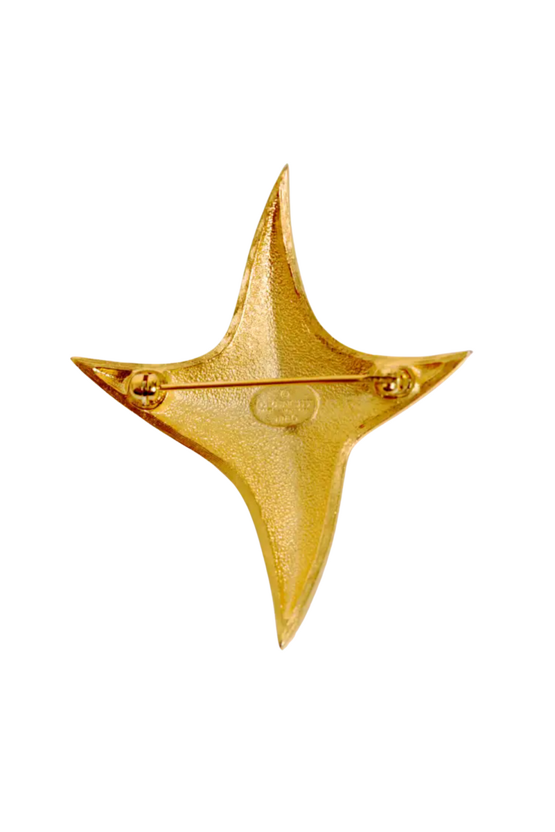 アクセサリー GIVENCHY Brooch Red Stone Gold Vintage Vintage Givenchy Heart Brooch With Logo Mark. Padlock Heart