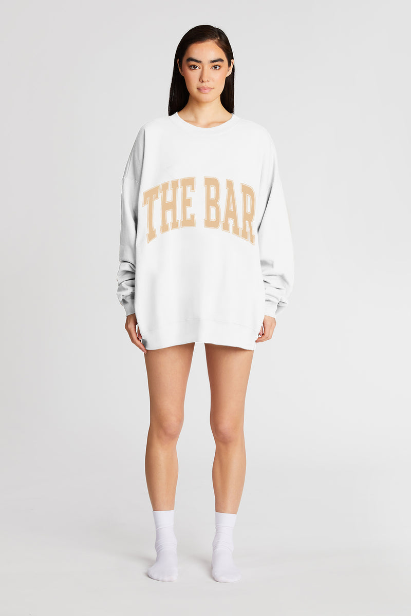 The bar varsity deals sweatshirt