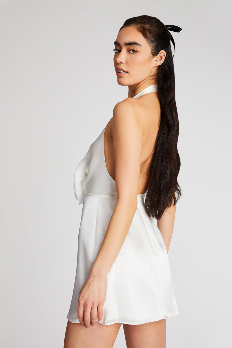 CELINE DRESS Blanc 8