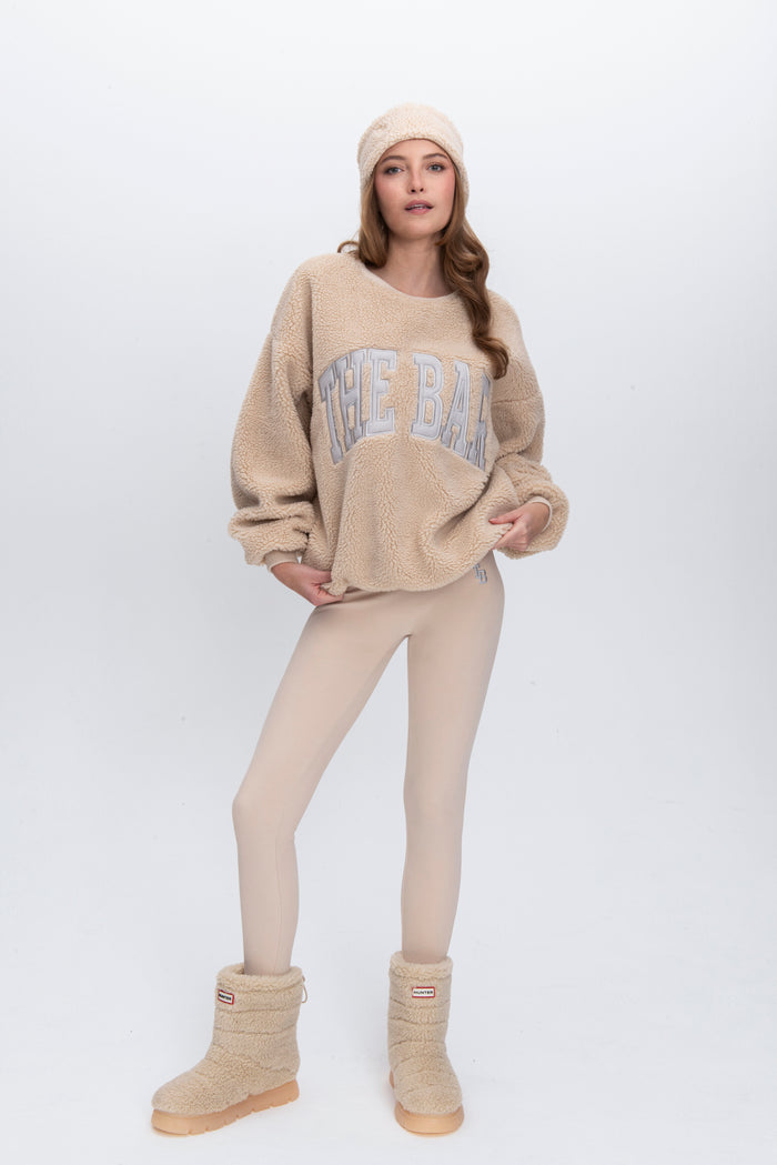 GIGI SWEATSHIRT NUDE/GREY
