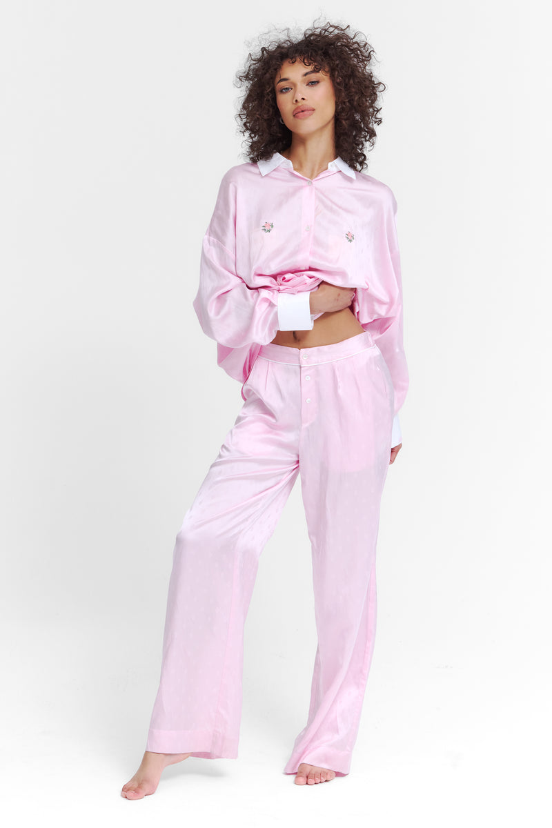 THE BOOBIE PJ PANTS BLUSH – The Bar