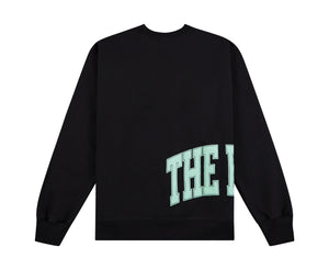 VARSITY WRAPPED SWEATSHIRT BLACK/MINT – The Bar