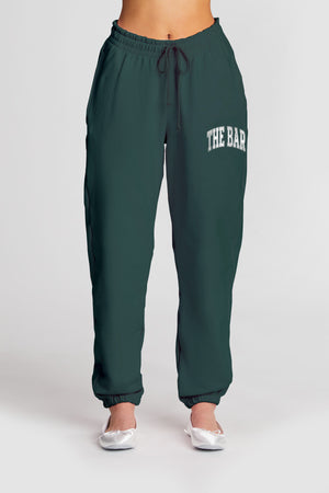 
                  
                    Load image into Gallery viewer, VARSITY SWEATPANTS HUNTER/WHITE
                  
                