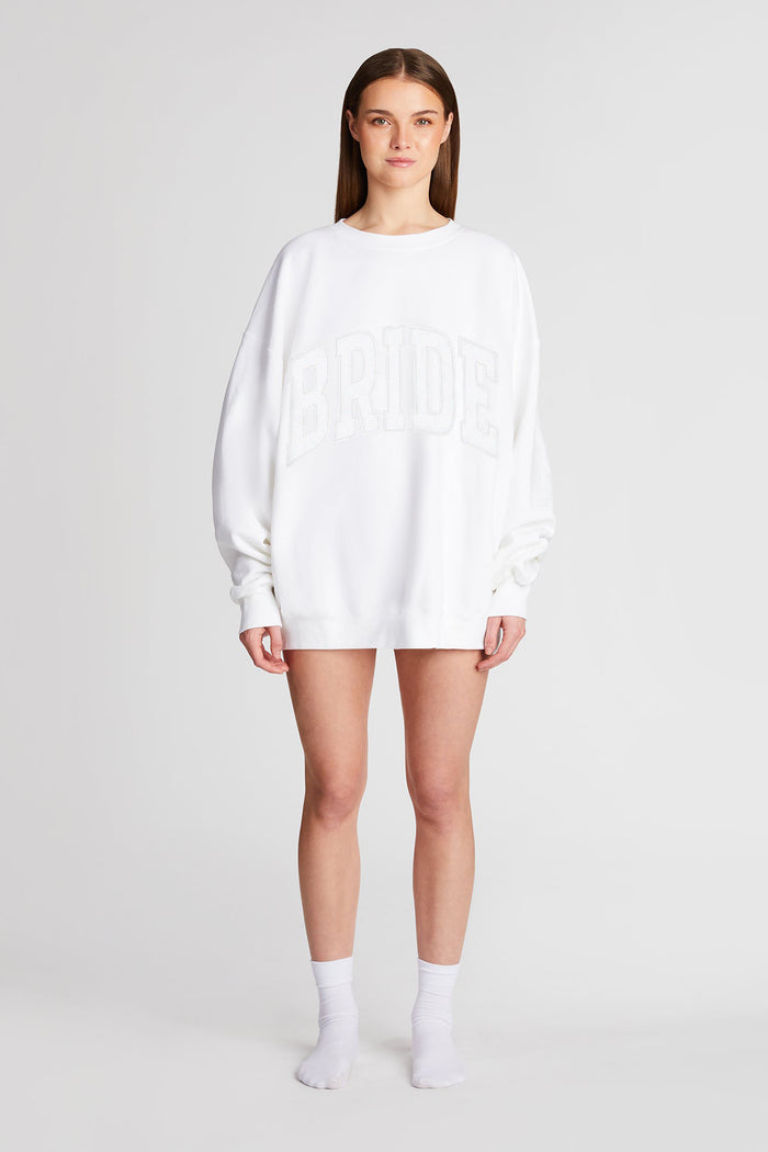 BRIDE SWEATSHIRT WHITE/WHITE