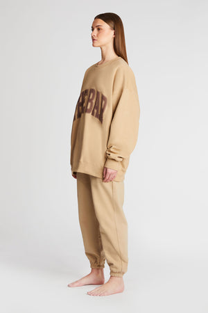 
                  
                    Load image into Gallery viewer, VARSITY SWEATPANTS CHOCOLATE CHIP
                  
                