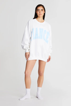 
                  
                    Load image into Gallery viewer, FIANCE SWEATSHIRT WHITE/BABY BLUE
                  
                