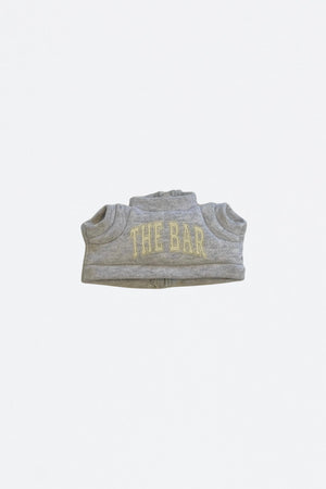 
                  
                    Load image into Gallery viewer, MINI VARSITY LT HEATHER GREY/CREAM
                  
                