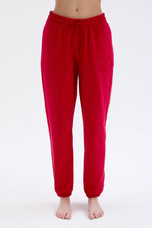 
                  
                    Load image into Gallery viewer, HERITAGE SWEATPANTS RUBY
                  
                