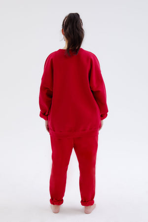 
                  
                    Load image into Gallery viewer, HERITAGE SWEATPANTS RUBY
                  
                