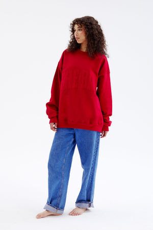 
                  
                    Load image into Gallery viewer, HERITAGE SWEATSHIRT RUBY
                  
                