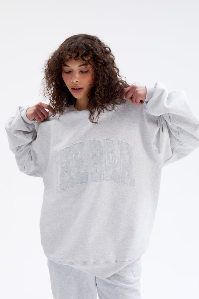 
                  
                    Load image into Gallery viewer, HERITAGE SWEATSHIRT LT HEATHER GREY
                  
                