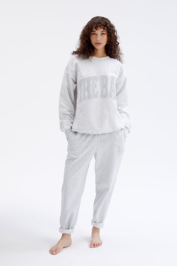 HERITAGE SWEATPANTS LT HEATHER GREY