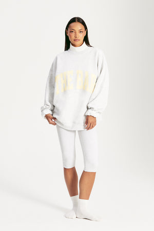 
                  
                    Load image into Gallery viewer, INSIDE OUT VARSITY LT HEATHER GREY
                  
                