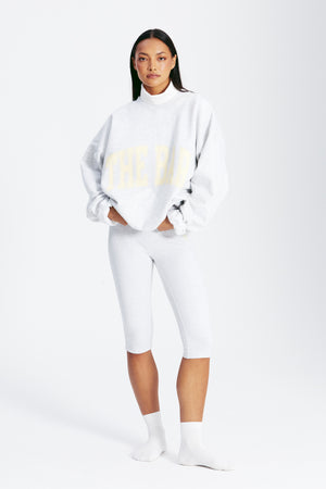 
                  
                    Load image into Gallery viewer, VARSITY CAPRI LT HEATHER GREY
                  
                
