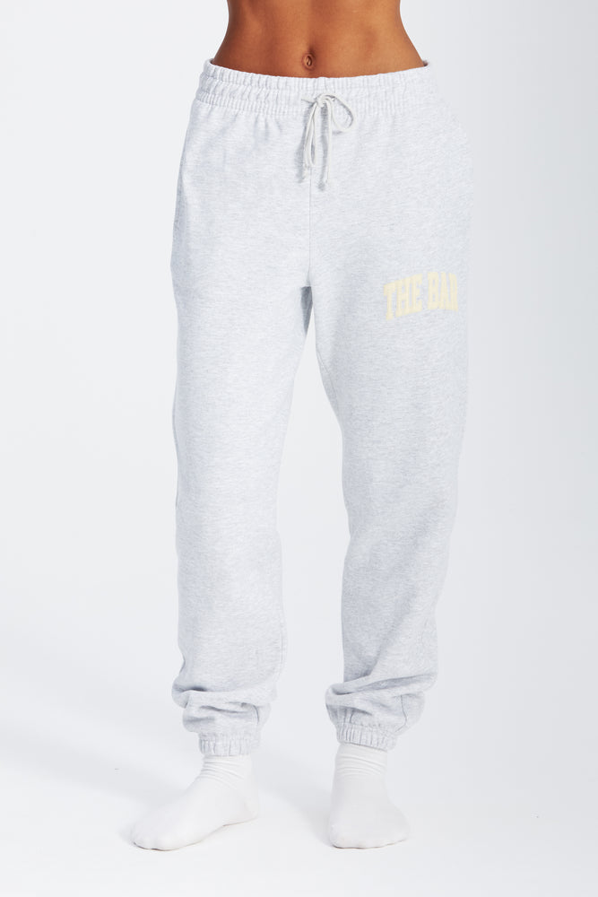 
                  
                    Load image into Gallery viewer, VARSITY SWEATPANTS LT HEATHER GREY
                  
                