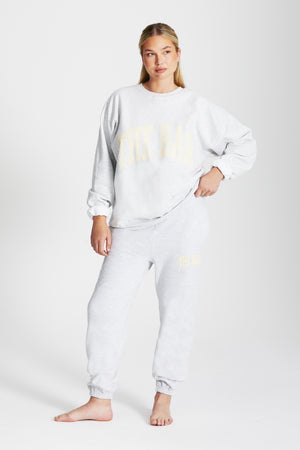 
                  
                    Load image into Gallery viewer, VARSITY SWEATPANTS LT HEATHER GREY
                  
                