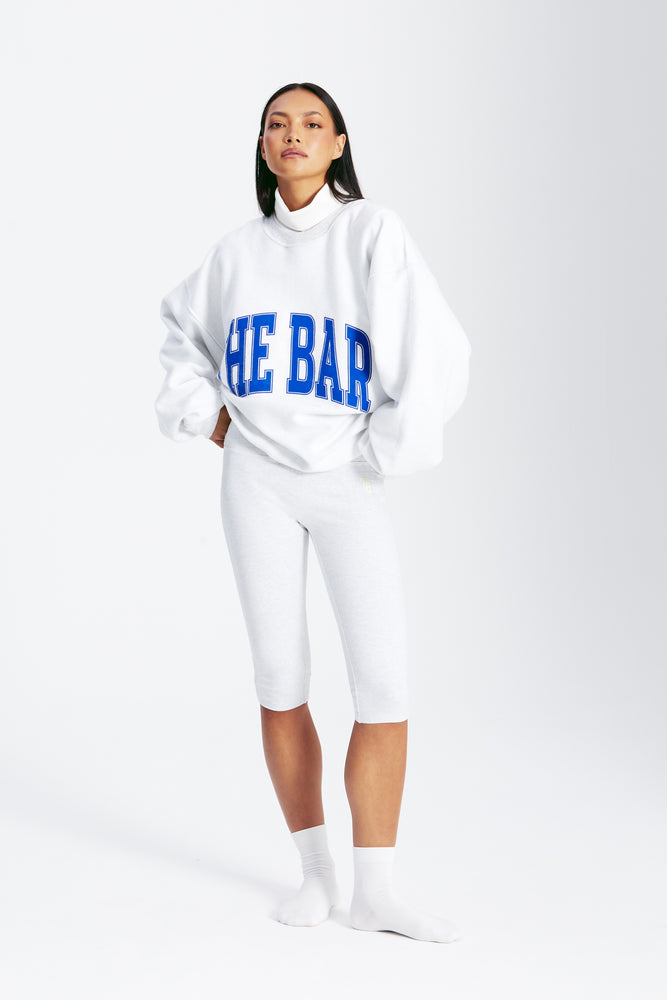 
                  
                    Load image into Gallery viewer, INSIDE OUT VARSITY LT HEATHER GREY
                  
                
