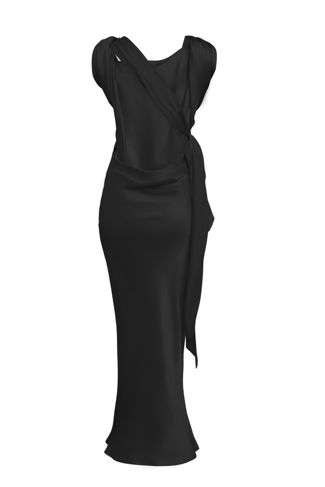 
                  
                    Load image into Gallery viewer, MAX DRESS NOIR
                  
                