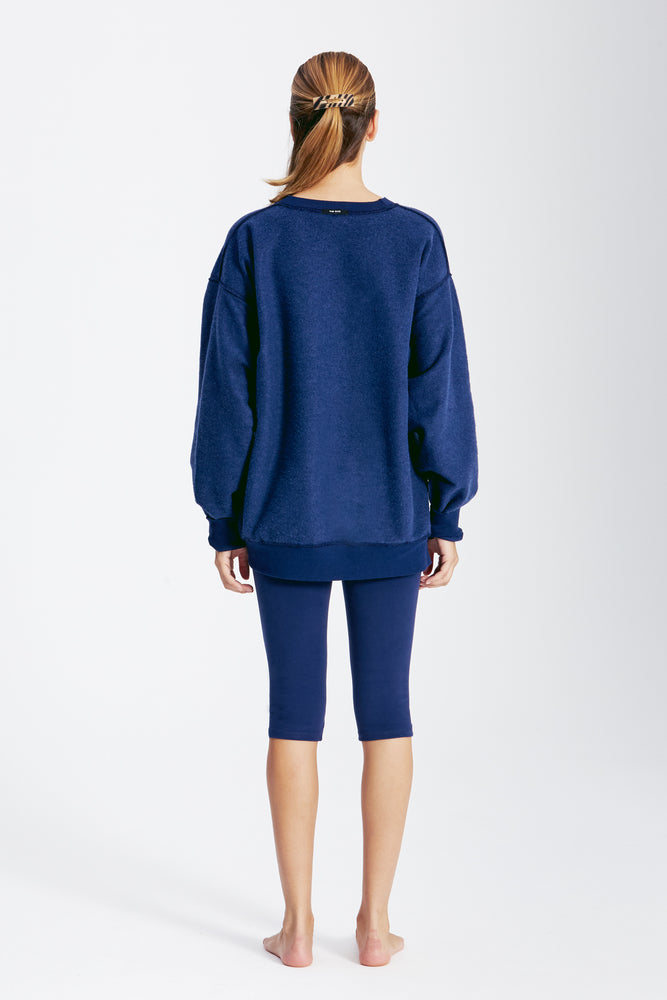 
                  
                    Load image into Gallery viewer, INSIDE OUT VARSITY NAVY
                  
                