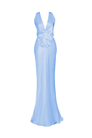 
                  
                    Load image into Gallery viewer, GRAYSON GOWN CIELO
                  
                