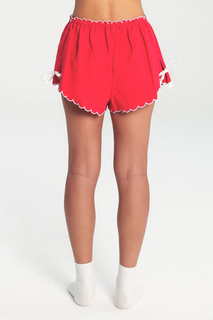 
                  
                    Load image into Gallery viewer, ALBA SHORT CRANBERRY/WHITE
                  
                