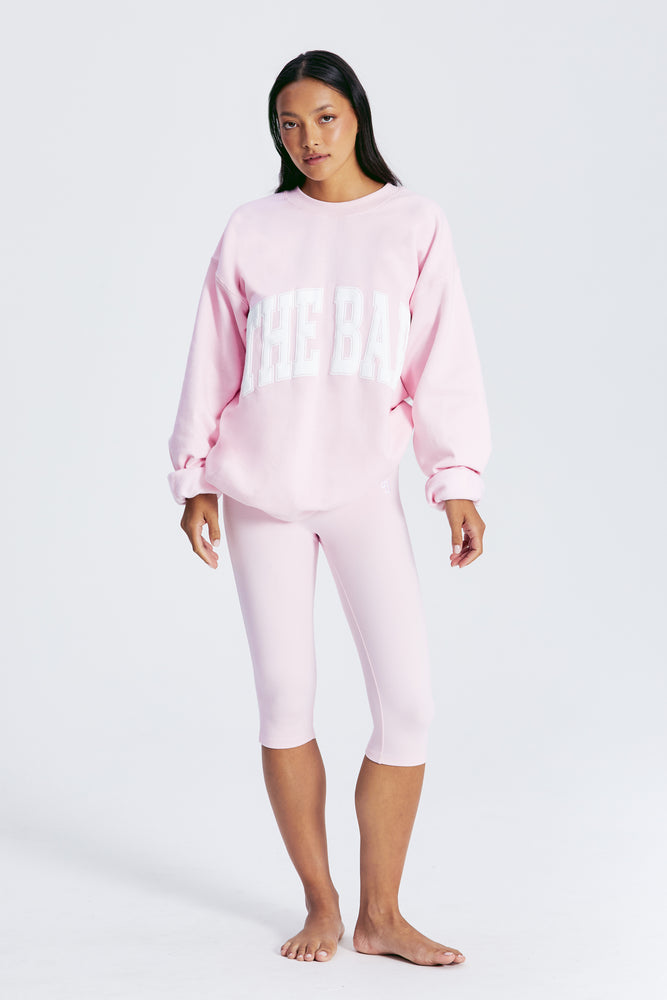
                  
                    Load image into Gallery viewer, VARSITY SWEATSHIRT BLUSH
                  
                