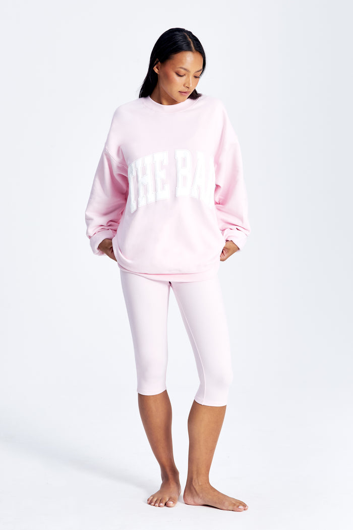 VARSITY CAPRI BLUSH/WHITE