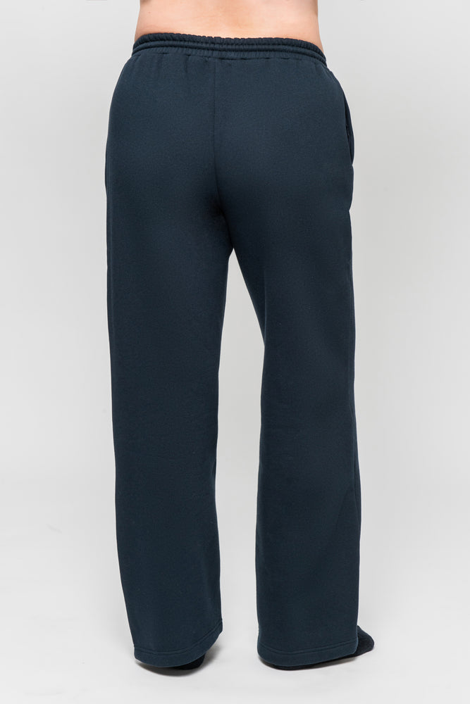 WIDE LEG SWEATPANTS NAVY / EMBER – The Bar