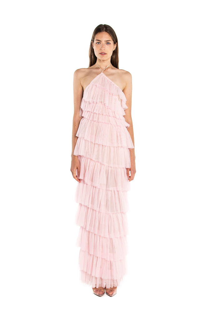 the bar bridesmaid dresses HENRI GOWN ROSE The Bar