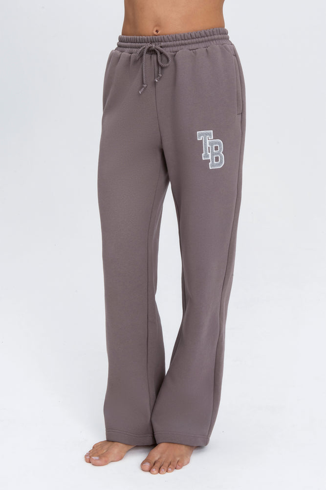 ARLO WIDE LEG SWEATPANTS CINDER/GREY – The Bar