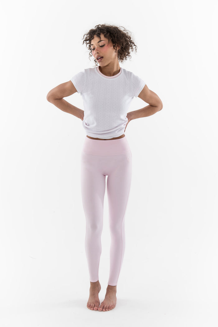 VARSITY LEGGING BLUSH