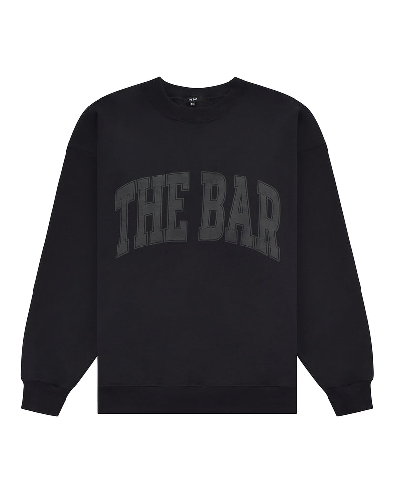 
                  
                    Load image into Gallery viewer, VARSITY SWEATSHIRT BLACK
                  
                