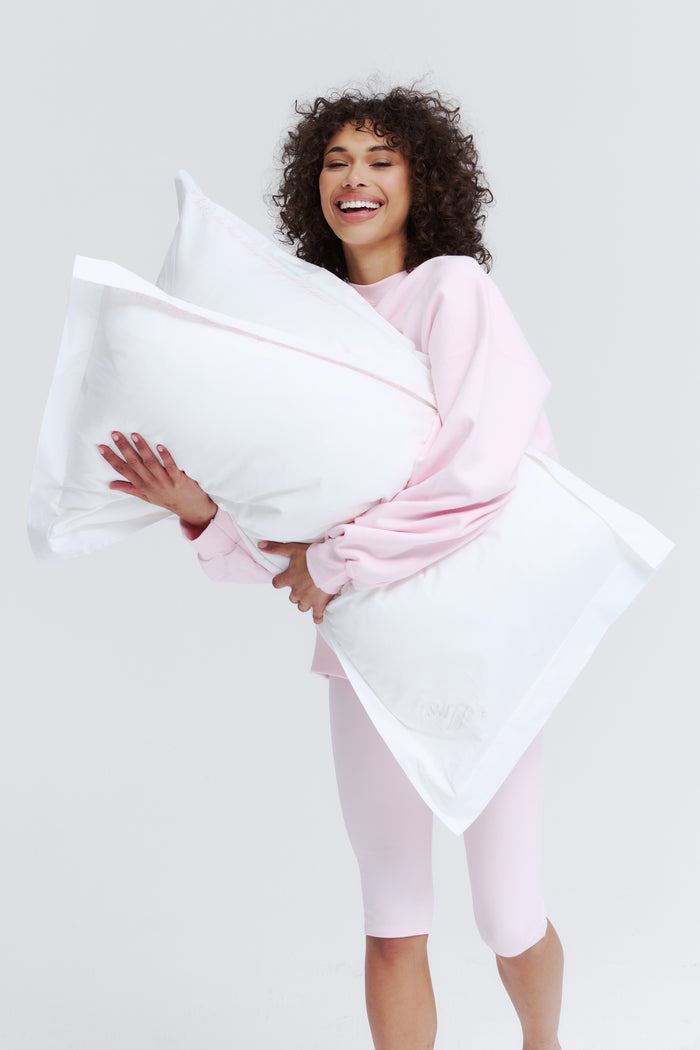 "WHAT'S THE BEST THING THAT COULD HAPPEN?" PILLOWCASE SET
