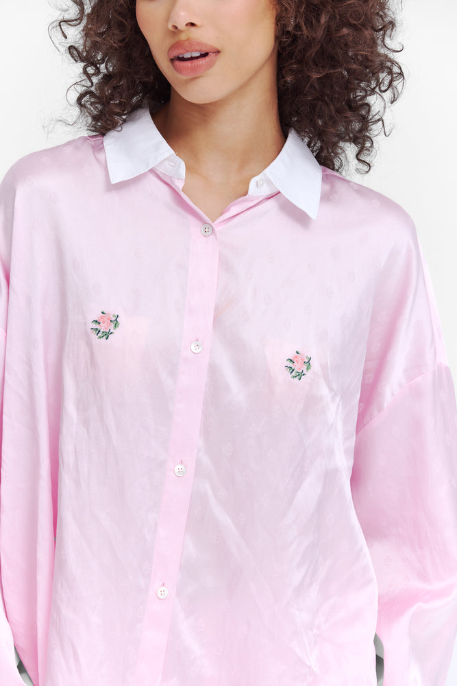 
                  
                    Load image into Gallery viewer, THE BOOBIE PJ TOP BLUSH
                  
                
