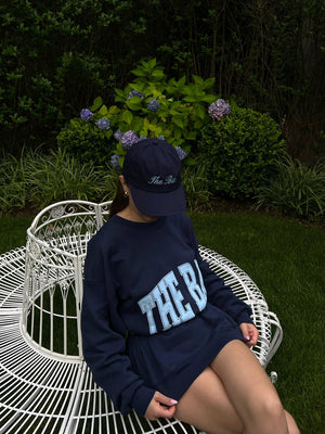
                  
                    Load image into Gallery viewer, THE BAR HAT NAVY/BABY BLUE
                  
                