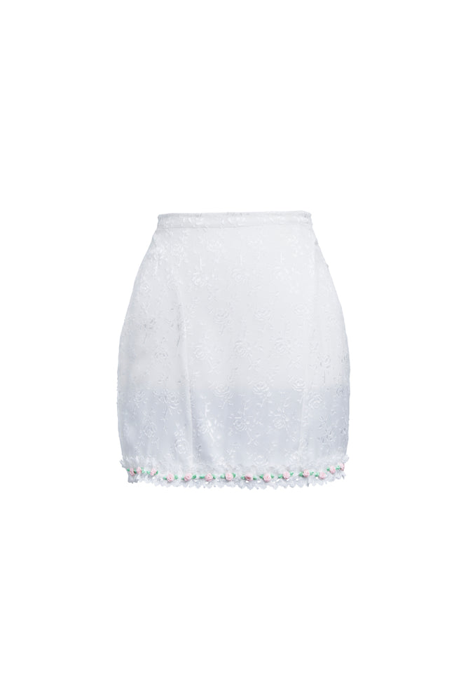 
                  
                    Load image into Gallery viewer, LENNON SKIRT BLANC
                  
                