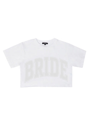 
                  
                    Load image into Gallery viewer, BRIDE COTTON TEE WHITE
                  
                