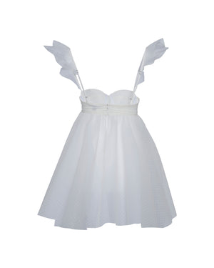 
                  
                    Load image into Gallery viewer, KENNEDY DRESS BLANC
                  
                