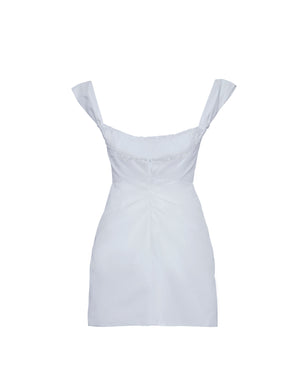 
                  
                    Load image into Gallery viewer, AVERY DRESS BLANC
                  
                