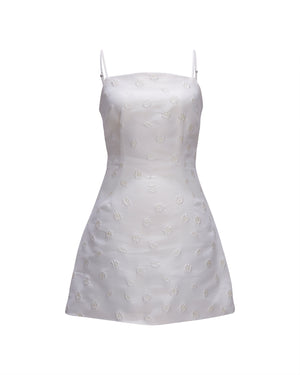 
                  
                    Load image into Gallery viewer, LOGAN DRESS BLANC FLORAL
                  
                