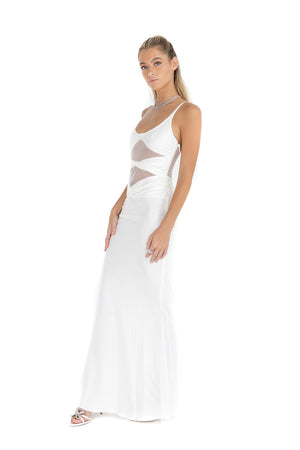 
                  
                    Load image into Gallery viewer, QUINN DRESS BLANC
                  
                