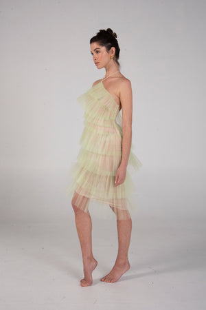 
                  
                    Load image into Gallery viewer, KAI DRESS PISTACHIO
                  
                