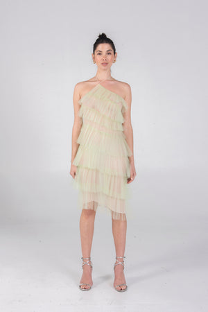 
                  
                    Load image into Gallery viewer, KAI DRESS PISTACHIO
                  
                