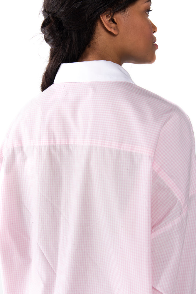 
                  
                    Load image into Gallery viewer, JAMES TOP ROSÉ GINGHAM
                  
                