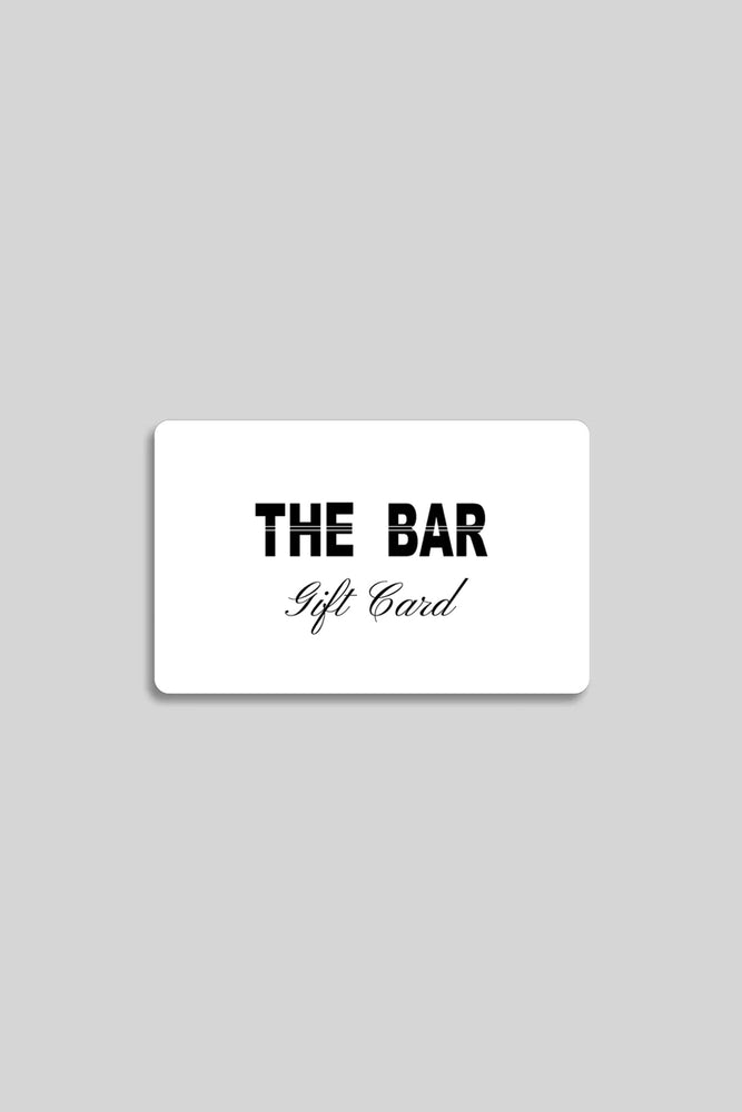 The Bar Gift Card