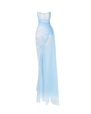 
                  
                    Load image into Gallery viewer, CLEO GOWN AZURE
                  
                